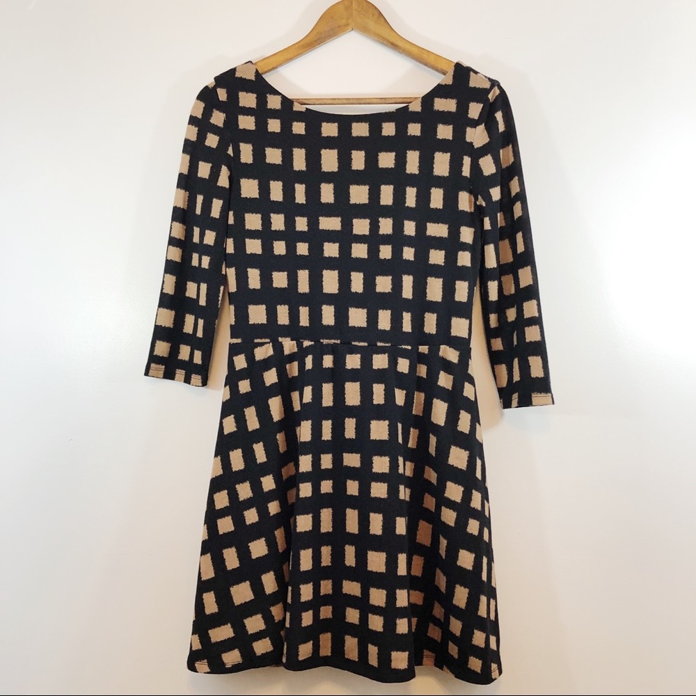 Long Sleeve Mini Skirt Winter Dress